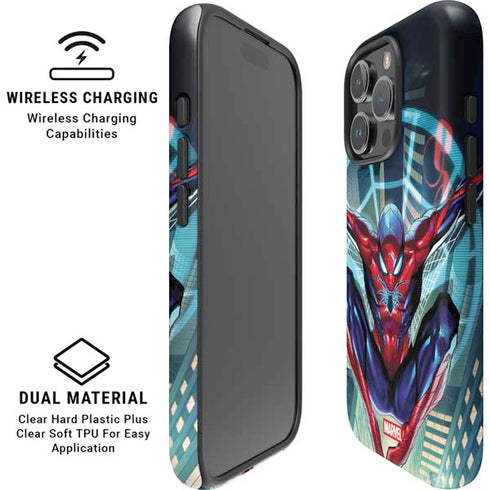 Marvel Spiderman Spiderman Armor MK IV iPhone 16 Pro Magsafe Impact Case